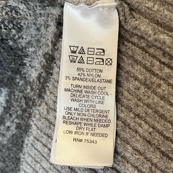 William Rast Grey Camo Cardigan Size S - Picture 2 of 5